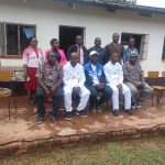 Sekuru Nyangatayani donates to a primary school on opening day