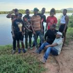 Sekuru Nyangatayani meets Zambians , Mozambicans and Zimbabweans on New Year in Kanyemba