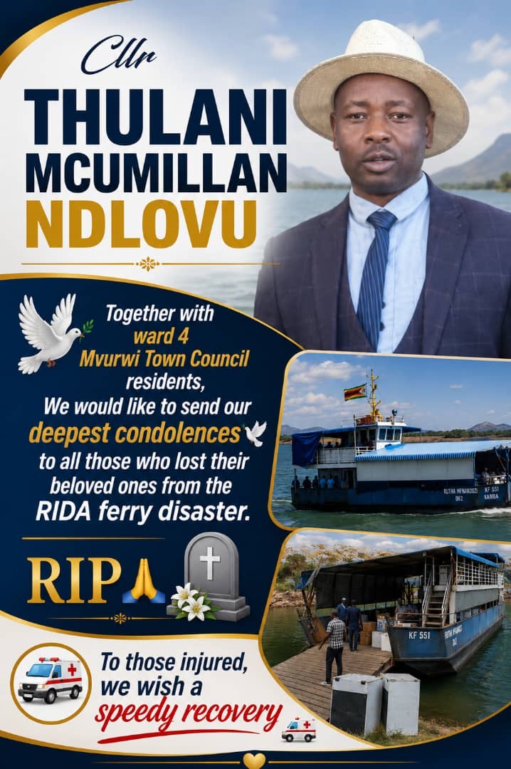 Councillor mourns Kariba accident victims